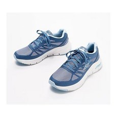 스케쳐스 아치핏 여성 Skechers Arch Fit Washable Lace-Up Sneaker - Vivid Memory Navy womens 10
