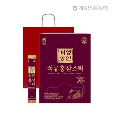 개성상인 석류홍삼스틱 100개입 + 쇼핑백, 1000ml, 1세트