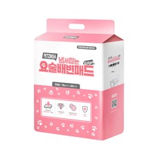 페츠모아 냄새잡는 요술배변패드 프리미엄 엣지 SWG 대형 50매, 1팩