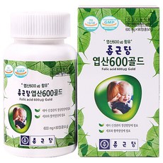 종근당 엽산600 골드 3개월분, 90정, 54g, 1개