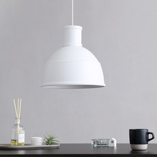 마켓비 LOZAN 펜던트등 E26 KS2069D, 화이트