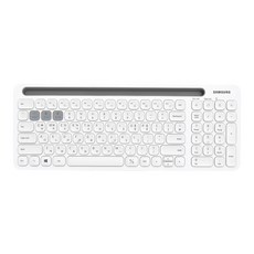 삼성전자 블루투스 2.4 겸용 무선키보드, WHITE, SK-P1000W, 일반형