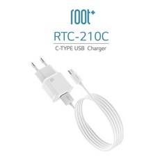 루트플러스 5V 2.1A USB 고속 충전기 RTC-210C, 단품