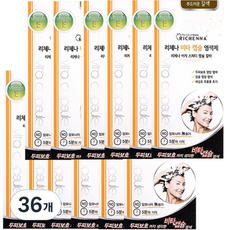 리체나 비타캡슐 새치전용 샴푸형 염색제, 부드러운갈색, 36개