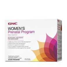 GNC 우먼스 임산부용 프로그램 3종 세트, 120개입, 1개