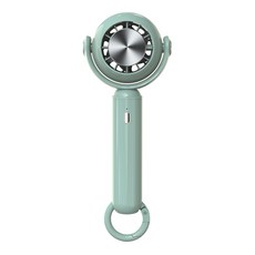 해피바이 휴대용 버클 핸드 탁상겸용 아이스 냉각 손선풍기YL-004, 그린