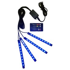도즈 36구 자동차 USB 풋등 엠비언트 무드등 라이트 앰비언트, 36LED 풋등