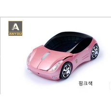 Anyou 무선 마우스 저소음 무선마우스 일반 마우스, 핑크색