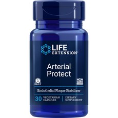 Life Extension 아터리얼 프로텍트 베지테리안 캡슐, 30개입, 1개