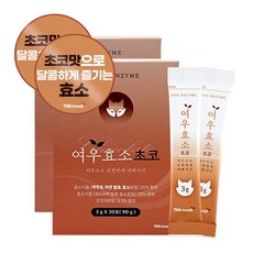 티트리트 여우효소 초코맛, 3g, 60포