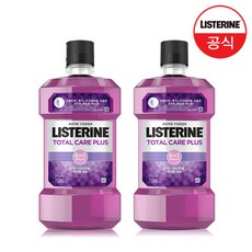 리스테린 토탈케어 플러스 구강청결제, 750ml, 2개