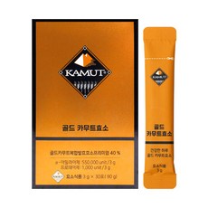 KAMUT 골드 카무트 효소 30포100% 발효효소 53가지 영양소 추천, 단품