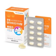 광동제약 멀티 비타민 미네랄 500mg, 60정, 1개