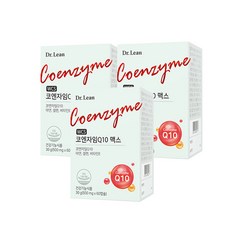 닥터린 WCS 코엔자임 Q10 맥스 30g, 500mg x 60캡슐, 3개