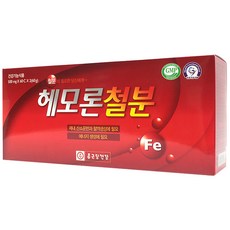 종근당건강 헤모론철분120캡슐, 60정, 2개