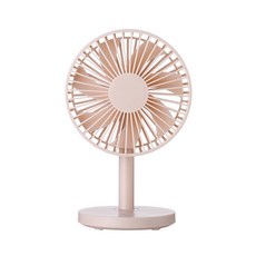 더숨 데스크탑 스탠딩USB 선풍기, 핑크, 선풍기 FAN-S2