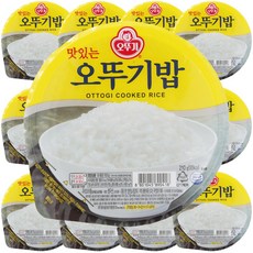 맛있는 오뚜기밥 백미 210g x 30개 즉석밥 간편식