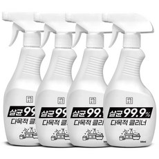 생활공식 살균 99.9 % 다목적클리너 500ML, 4P