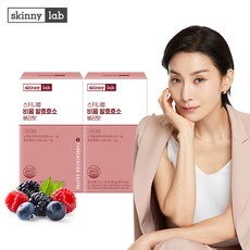 스키니랩 비움 발효효소 베리맛 30포, 2박스, 90g