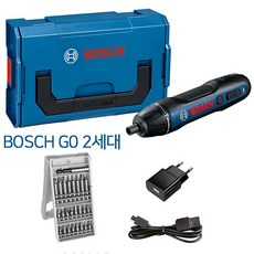 보쉬고 BOSCH GO 2세대 USB 충전 전동 무선 미니 가정용 드라이버 세트, BOSCH_GO_2세대_세트