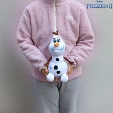 겨울왕국 2 올라프 봉제 인형 눈꽃, 26cm, 혼합색상