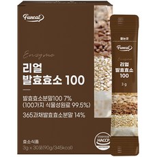 퍼니트 리얼 발효효소 100 30포, 1박스, 90g