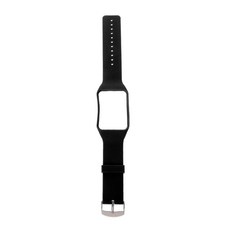 Samsung Galaxy Gears SM-R750 스마트 시계 용 실리콘 손목 밴드 스트랩 교체, 검은 색