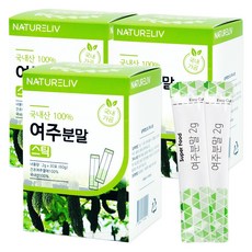 국산 여주 100% 분말 가루 스틱, 3개
