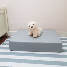 8DECO 강아지계단 PU방수모음 1단2단3단4단 (커버+솜포함) c_pu, 그레이 방수