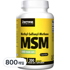 [쿠팡수입] 재로우포뮬라 엠에스엠 1000mg 베지캡슐, 800개입