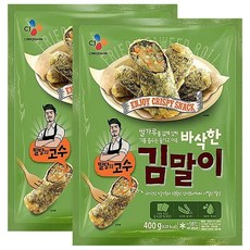 CJ제일제당 밀당의고수 바삭한 김말이 (냉동), 400g, 2개