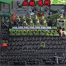 레고호환블럭 SWAT 군인 밀리터리 전쟁 군사 스왓 경찰 특수부대, T