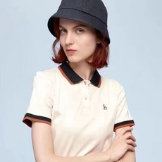 헤지스 여성 반팔 폴로 카라 티셔츠 여성의류 여름