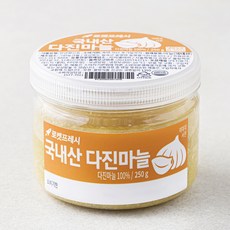 국내산 다진마늘, 1통, 250g