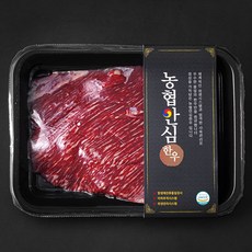농협안심한우 양지 덩어리 1+등급 국거리 수육 장조림용 (냉장), 300g, 1팩