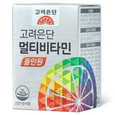 고려은단 멀티비타민 올인원, 60정, 1개