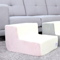 레드퍼피 반려견 밀크 듀 펫스텝, 스트라이프핑크
