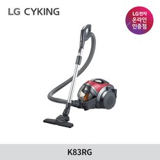 LG전자 슈퍼 싸이킹 진공청소기 K83RG 레드