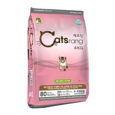 캐츠랑 키튼 고양이 사료, 1개, 4kg