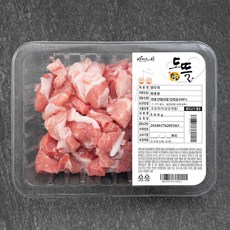한돈 도뜰 앞다리살 찌개용 (냉장), 500g, 1개