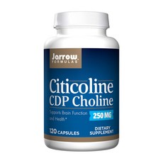 Jarrow Formulas 시티콜린 CDP 콜린 250mg 캡슐 120정, 상세내용 참조, 1개