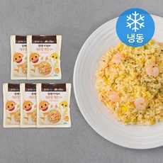 집으로온 새우랑 계란듬뿍 어린이볶음밥 (냉동), 180g, 5입