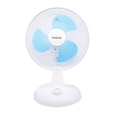 테르톤 25cm 미니 탁상용 선풍기, TF-8310, 블루 + 화이트