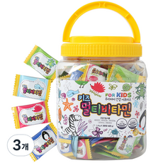 헬퍼장 키즈멀티 비타민 츄어블, 3개, 420g