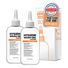 미프 하이진 워시 젤 남성청결제, 200ml, 2개