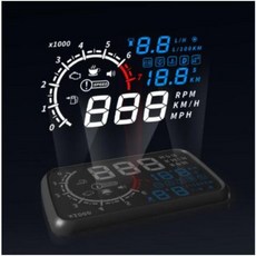 브라보 헤드업디스플레이 (HUD) 클래식 (ASH4C) - OBD 2 전용, HUD 클래식(ASH4C)-옐로우