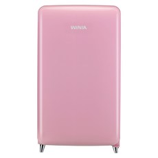 위니아 레트로 냉장고 118L 방문설치, Cocktail Pink, ERT118CP(A)
