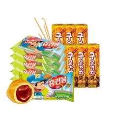6+6 해태 홈런볼 46g 6개+구운감자 27g 6개 총12개, 구운감자핫그릴드BBQ 27g 6개_홈런볼 바나나 49g