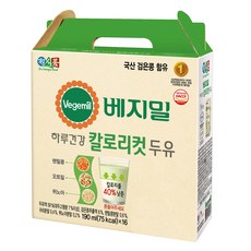 베지밀 하루건강 칼로리컷 두유, 190ml, 16개