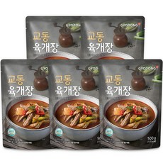 교동 육개장, 500g, 5개